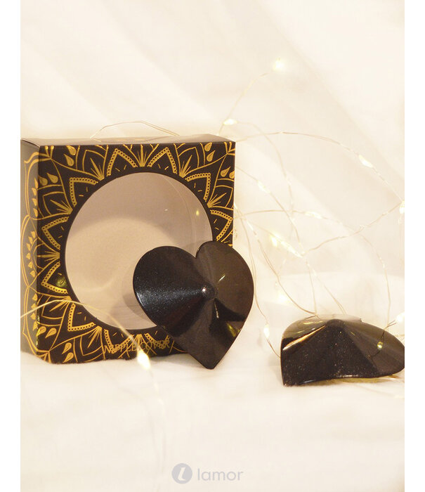 * BE LILY Zwarte hartvormige tepelplakkers van Be Lily