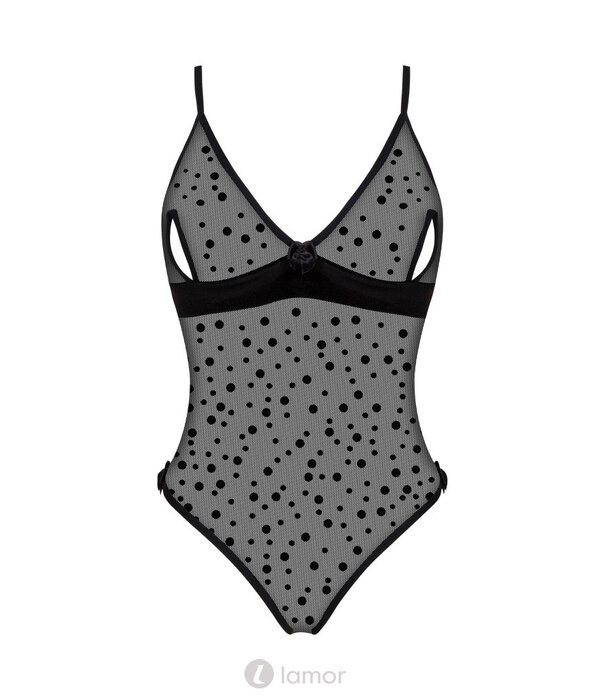 * BEAUTYNIGHT Verleidelijke en spannende body Amalia met stippen patroon