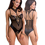 Sensuele en elegante kanten body met choker Divine
