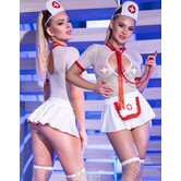 8-delige verpleegster outfit van Chilirose