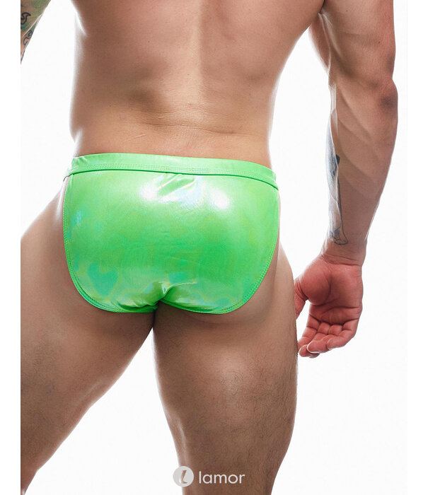 * CUT4MEN Strak passende slips van stretchy materiaal met een gladde coating. Ze zijn voorzien van een zijclipsluiting aan de voorkant.