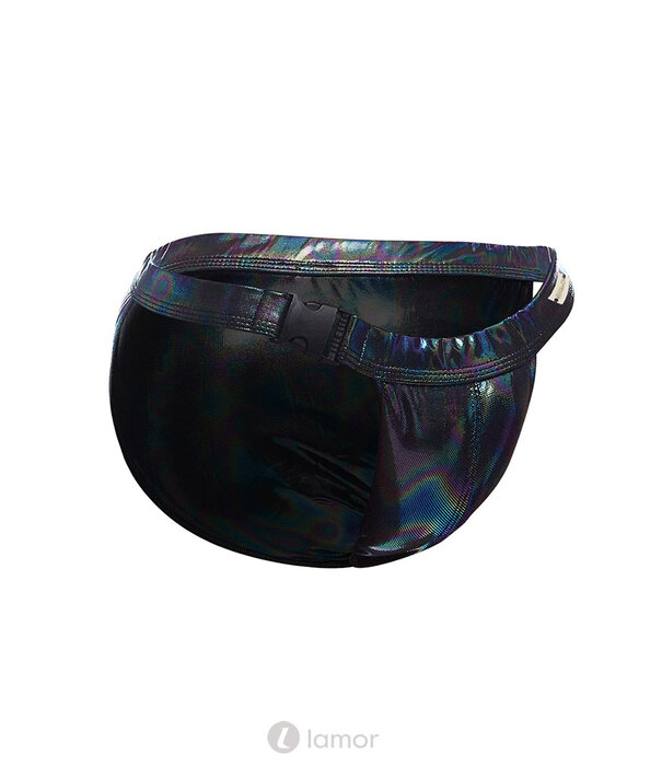 * CUT4MEN Strak passende slips van stretchy materiaal met een gladde coating. Ze zijn voorzien van een zijclipsluiting aan de voorkant.