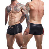Zwarte Wetlook Short van het merk Cut4Men
