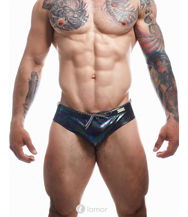 * CUT4MEN Zwarte Zwembroek  van het merk Cut4Men