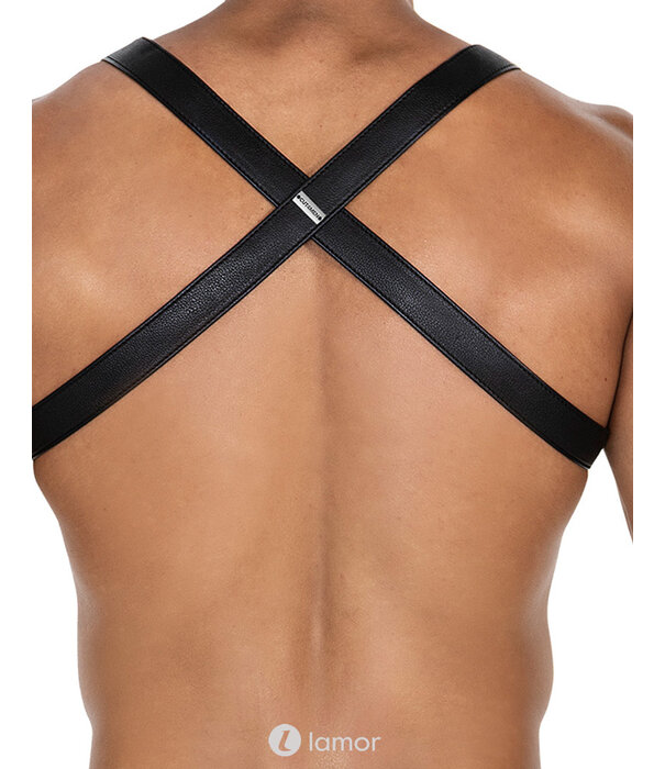 * CUT4MEN 4-way Zwart/Groen harnas06  van het merk Cut4Men