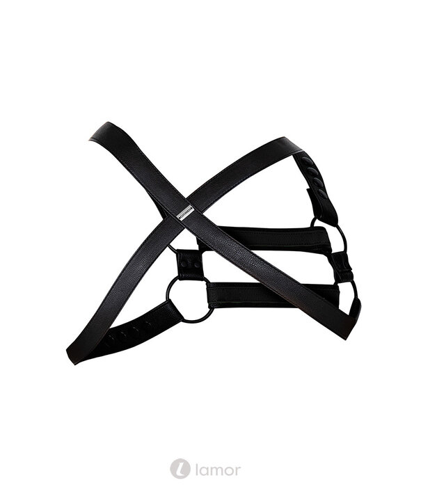 * CUT4MEN 4-way Zwart harnas06  van het merk Cut4Men