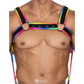 Veelkleurige borstharnas05  van het merk Cut4Men