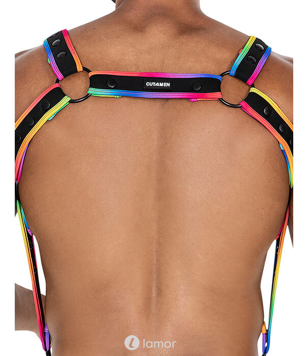 * CUT4MEN Veelkleurige borstharnas05  van het merk Cut4Men