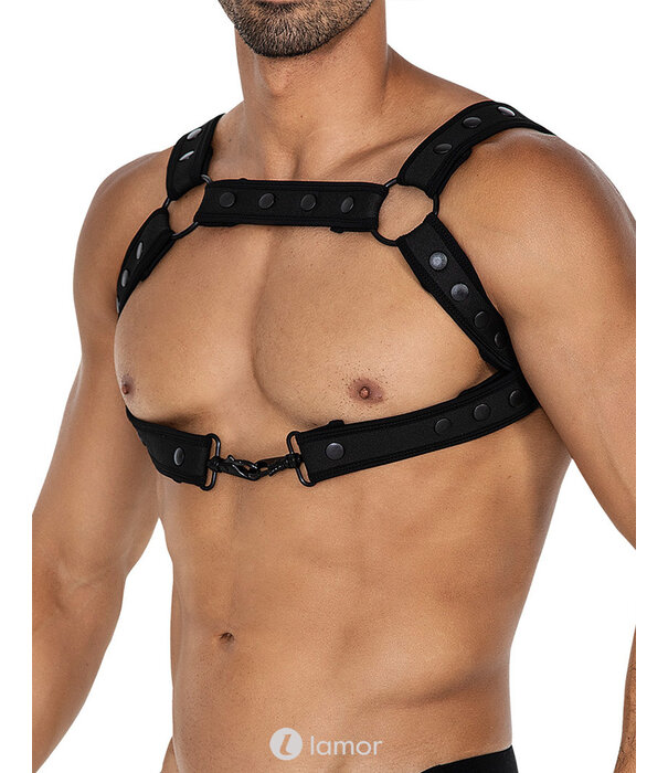 * CUT4MEN Zwarte borstharnas05 van het merk Cut4Men