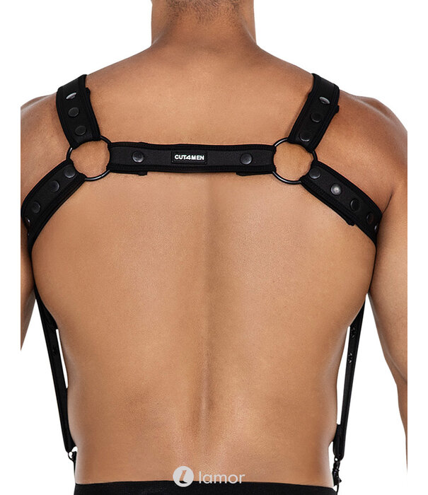 * CUT4MEN Zwarte borstharnas05 van het merk Cut4Men
