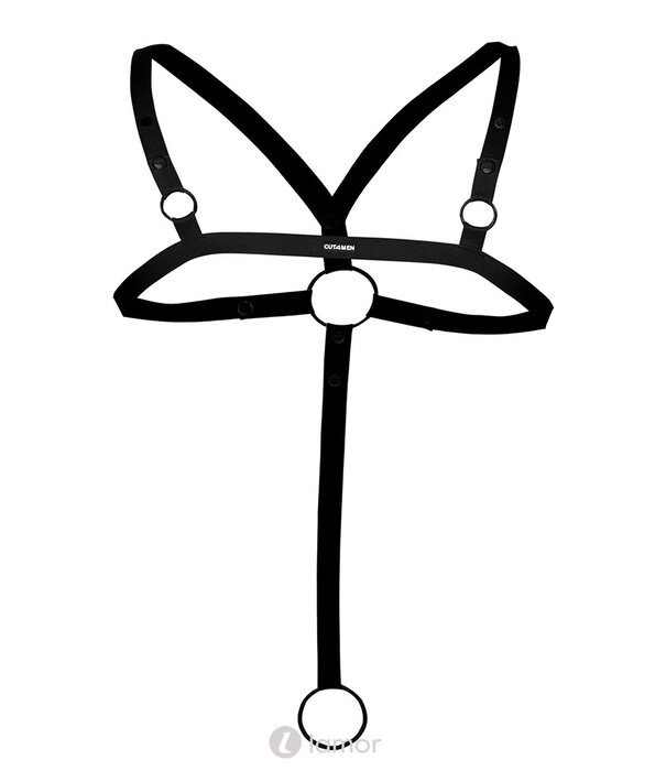 * CUT4MEN Zwarte borstharnas04 van het merk Cut4Men