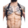 Zwarte borstharnas03 van het merk Cut4Men
