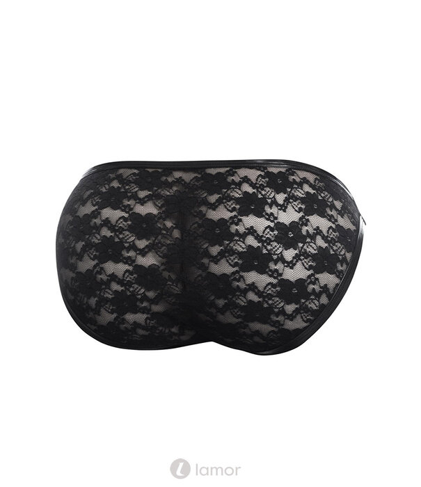 * CUT4MEN Zwarte kanten Bikini Slip van het merk Cut4Men