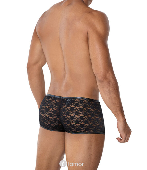 * CUT4MEN Zwarte kanten Boxer van het merk Cut4Men