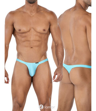 Aqua blauwe Brazilian String, C4MSPX06