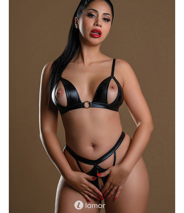 * DARING INTIMATES BH Set met Open Cup & kruis van het merk Daring intimates  - Copy