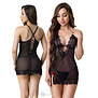 Charmate zwarte chemise Antonella van Livco Corsetti