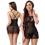 Charmate zwarte chemise Aldana van Livco Corsetti