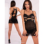 Spannend zwarte chemise Olivia van Livco Corsetti