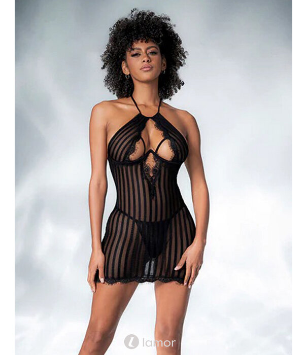 * Mapale Verleidelijke zwarte babydoll van het merk MapalÅ½