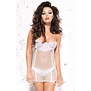Mila is een mooie en ongelooflijk verleidelijke strapless babydoll