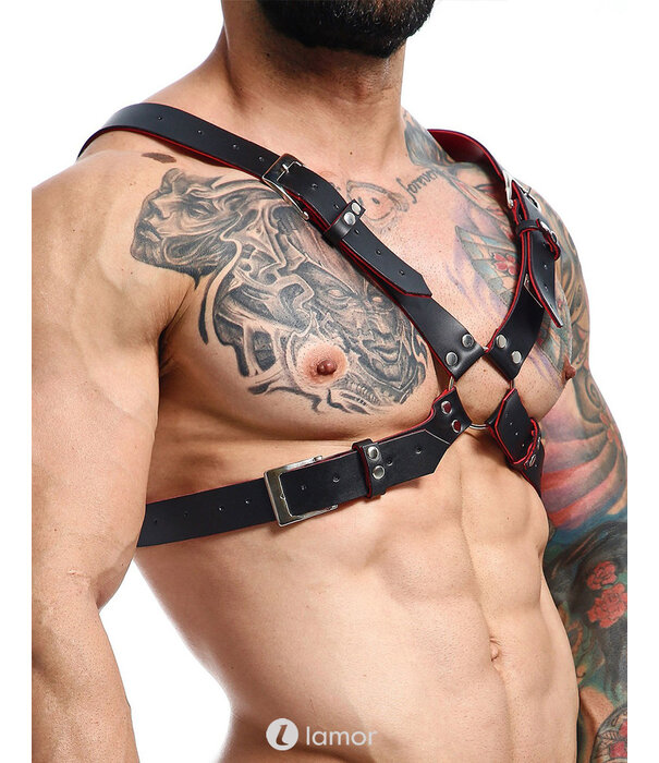 * MOB Eroticwear Sexy heren DNGEON X Harness Belts