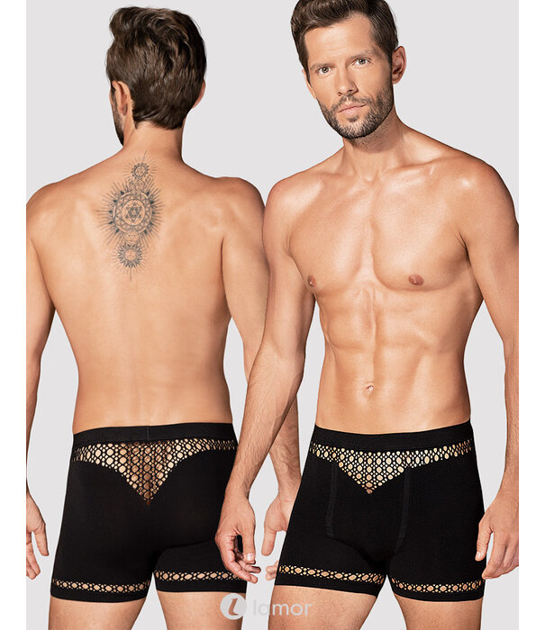 * OBSESSIVE Sexy heren boxershort met met geometrische patronen van Obsessive