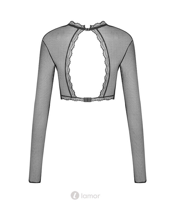 * OBSESSIVE Sexy zwarte Top Mibelia van Obsessive