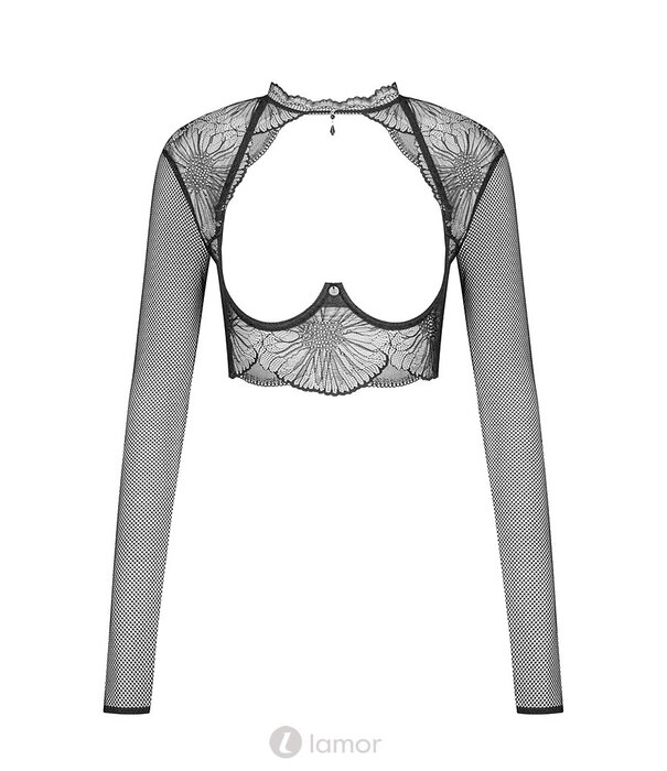 * OBSESSIVE Sexy zwarte Top Mibelia van Obsessive