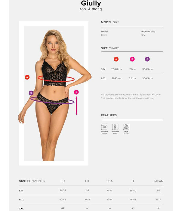 * OBSESSIVE Top en string Giully van Obsessive