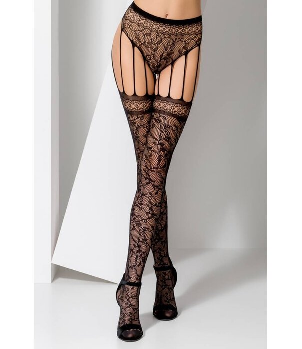 * PASSION Passion zwarte strip panty S003-Zwart