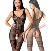 Zwarte bodystocking Hiba van Passion