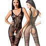 Zwarte bodystocking Hiba van Passion