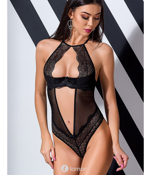 * PASSION Body Yona in tule met kant van het merk Passion