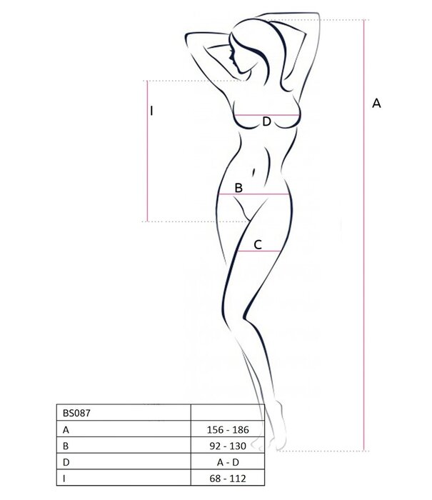 * PASSION Sexy witte body Lina van Passion