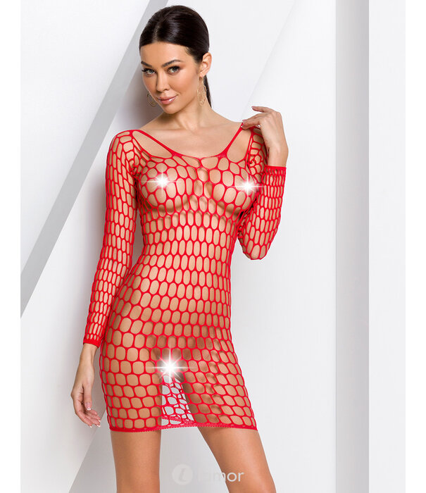 * PASSION Rood mesh jurkje PA-BS093 van Passion