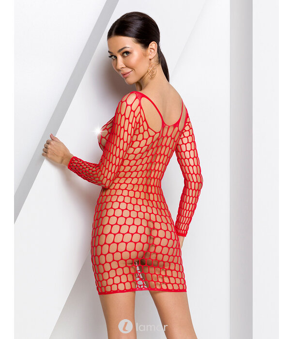 * PASSION Rood mesh jurkje PA-BS093 van Passion