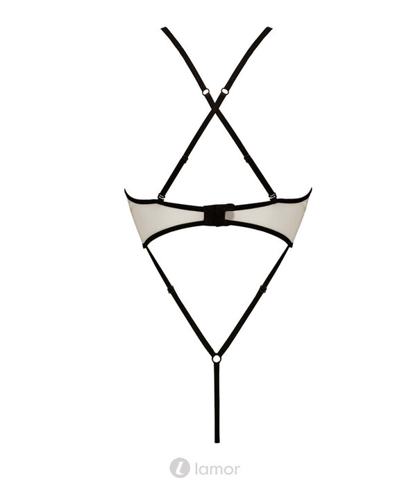 * PASSION Sexy creme kleurige body van Passion