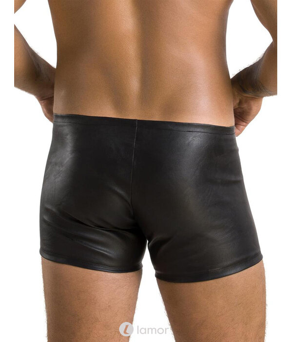 * PASSION MENSWEAR Sexy heren short  met een rits aan de zijkanten van Passion Menswear