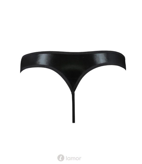 * PASSION MENSWEAR Sexy heren string van wetlook materiaal  van Passion Menswear