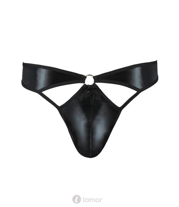 * PASSION MENSWEAR Sexy heren string van wetlook materiaal  van Passion Menswear