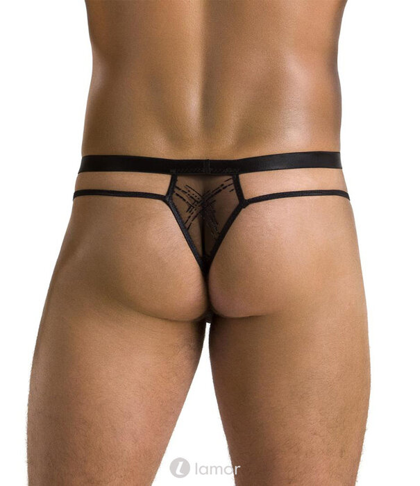 * PASSION MENSWEAR Sexy heren string van mesh materiaal  van Passion Menswear
