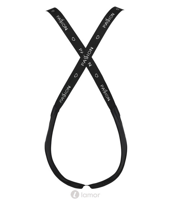 * PASSION MENSWEAR Sexy heren stringbody van wetlook materiaal van Passion Menswear