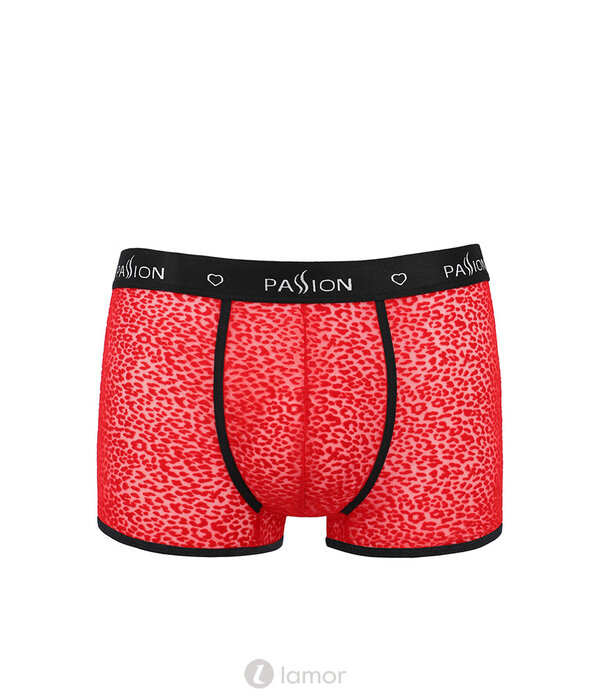 * PASSION MENSWEAR Sexy heren boxer van Mesh materiaal met print van Passion Menswear