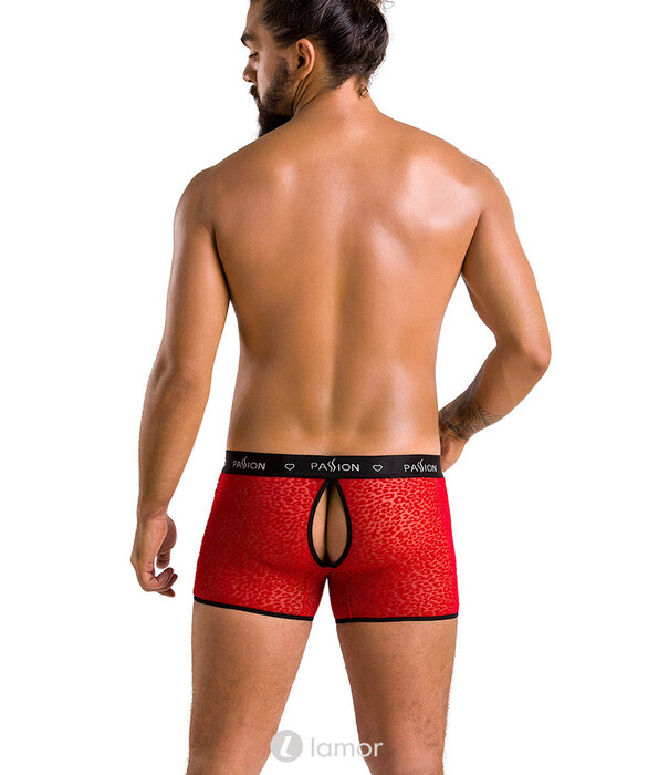* PASSION MENSWEAR Sexy heren boxer van Mesh materiaal met print van Passion Menswear