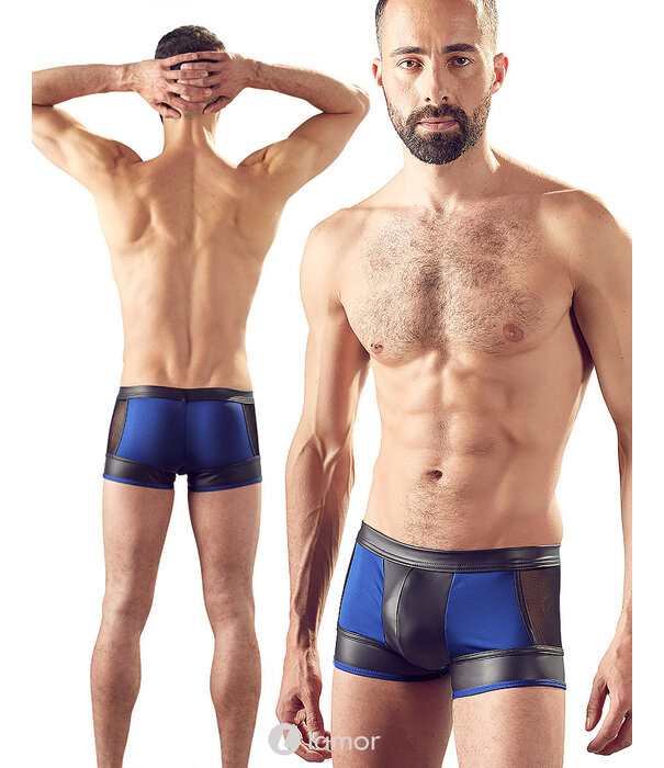 Zwart blauwe Heren short van SvenJoyment