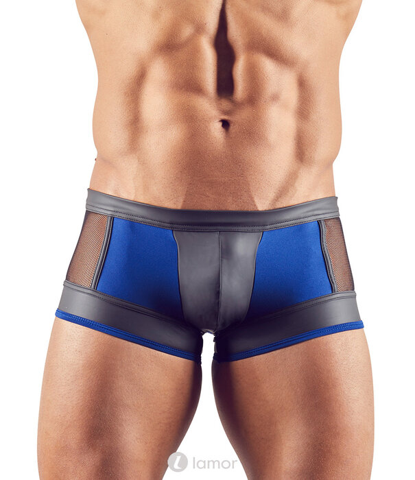 Zwart blauwe Heren short van SvenJoyment