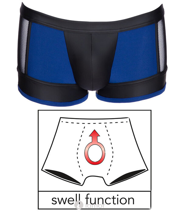 Zwart blauwe Heren short van SvenJoyment