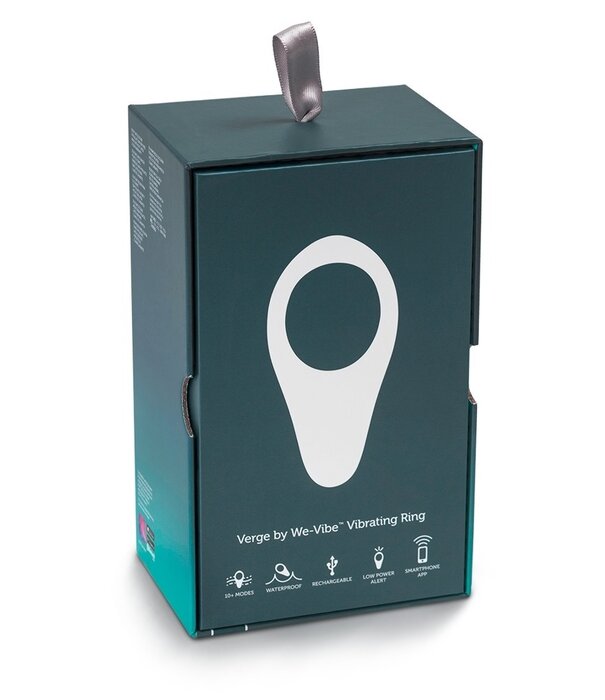* WE VIBE Silky Verge vibrerende cockring van We-Vibe met ergonomische stimulatiestuk.timulatie