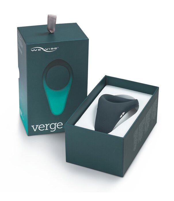 * WE VIBE Silky Verge vibrerende cockring van We-Vibe met ergonomische stimulatiestuk.timulatie